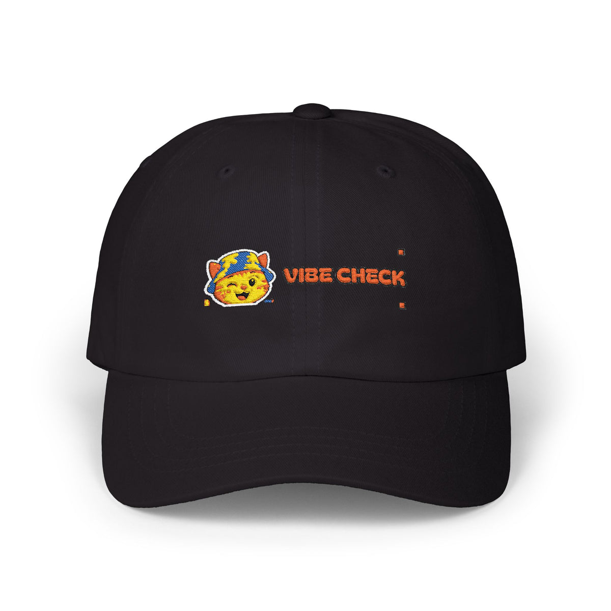 Vibe Check Dad Hat | Mango | Ultra Rare