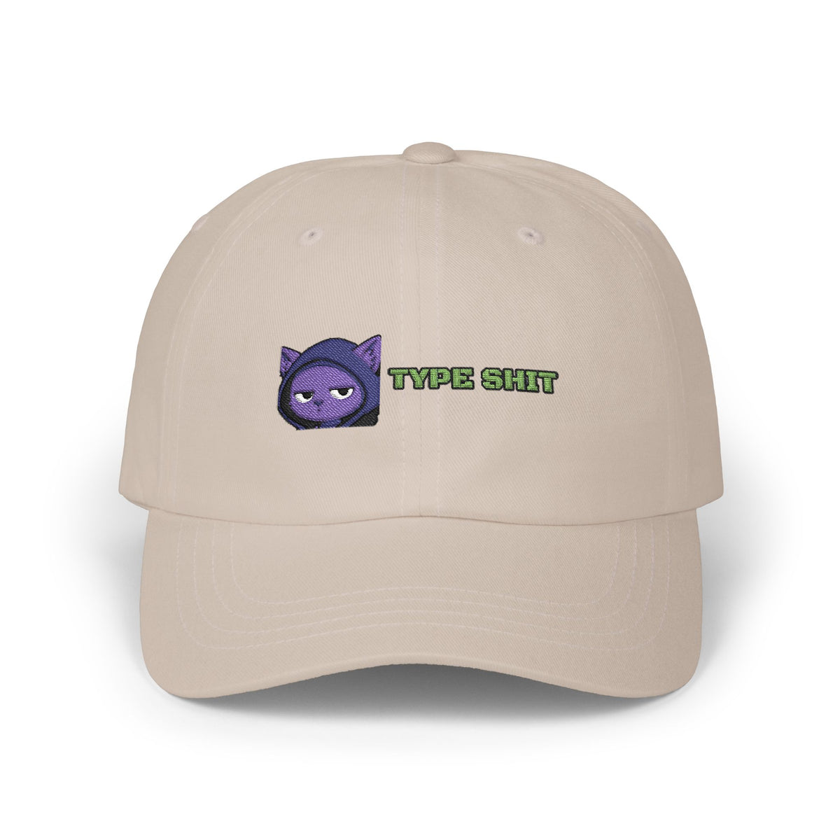 Type Shit Dad Hat | Slate | Common