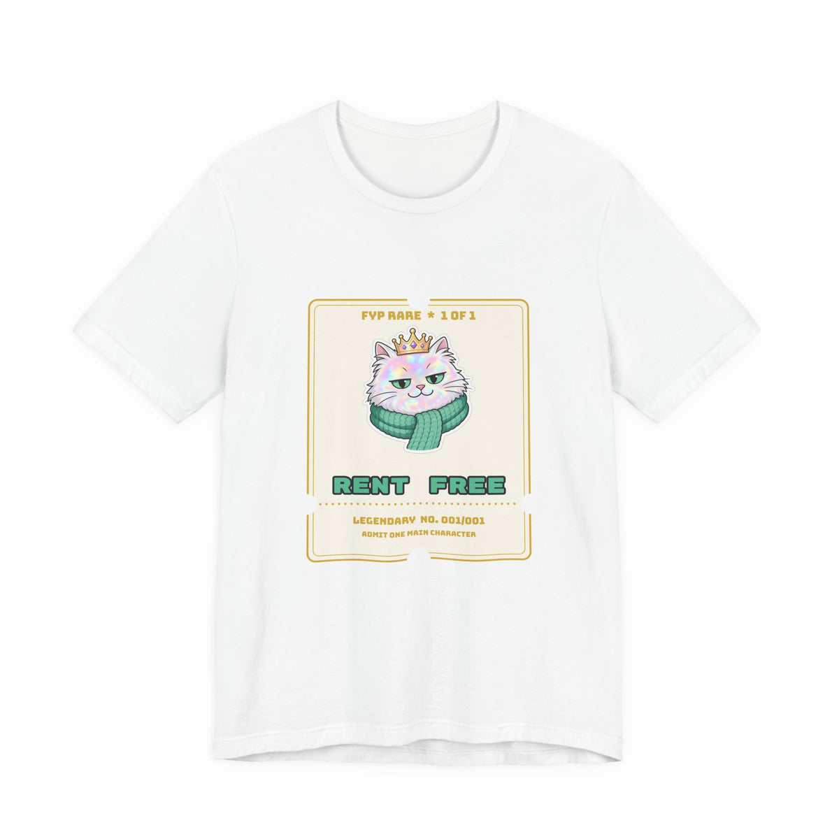 Rent Free Tee | Mochi | 1-of-1